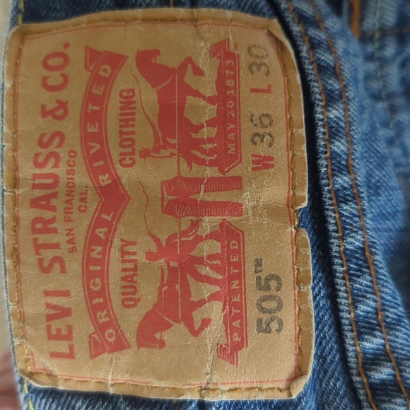 Levi's 505 Jeans 36x30 - Picture 10 of 10